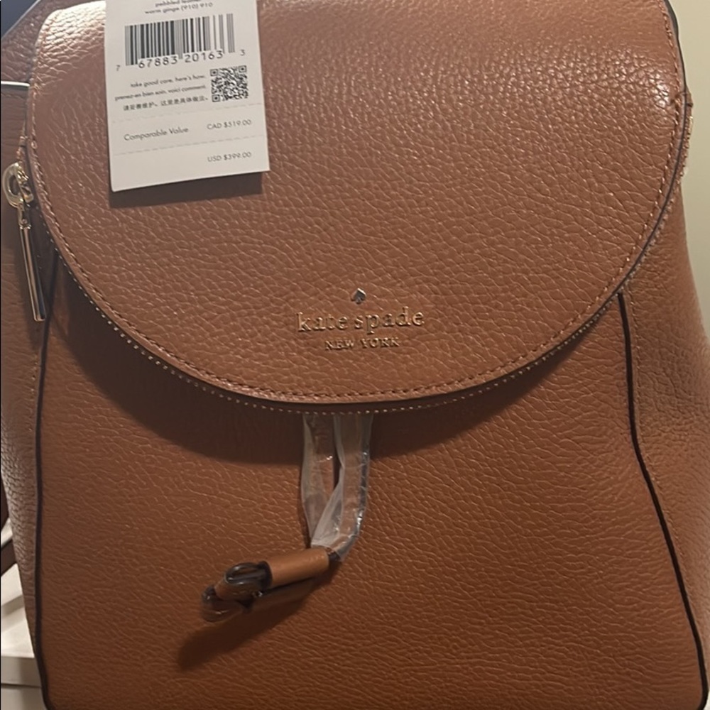 Kate Spade Leila Pebbled Medium Backpack